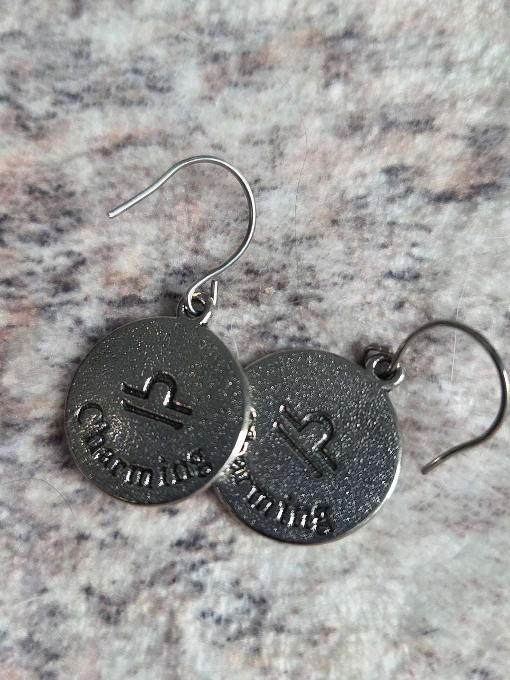 Libra earrings