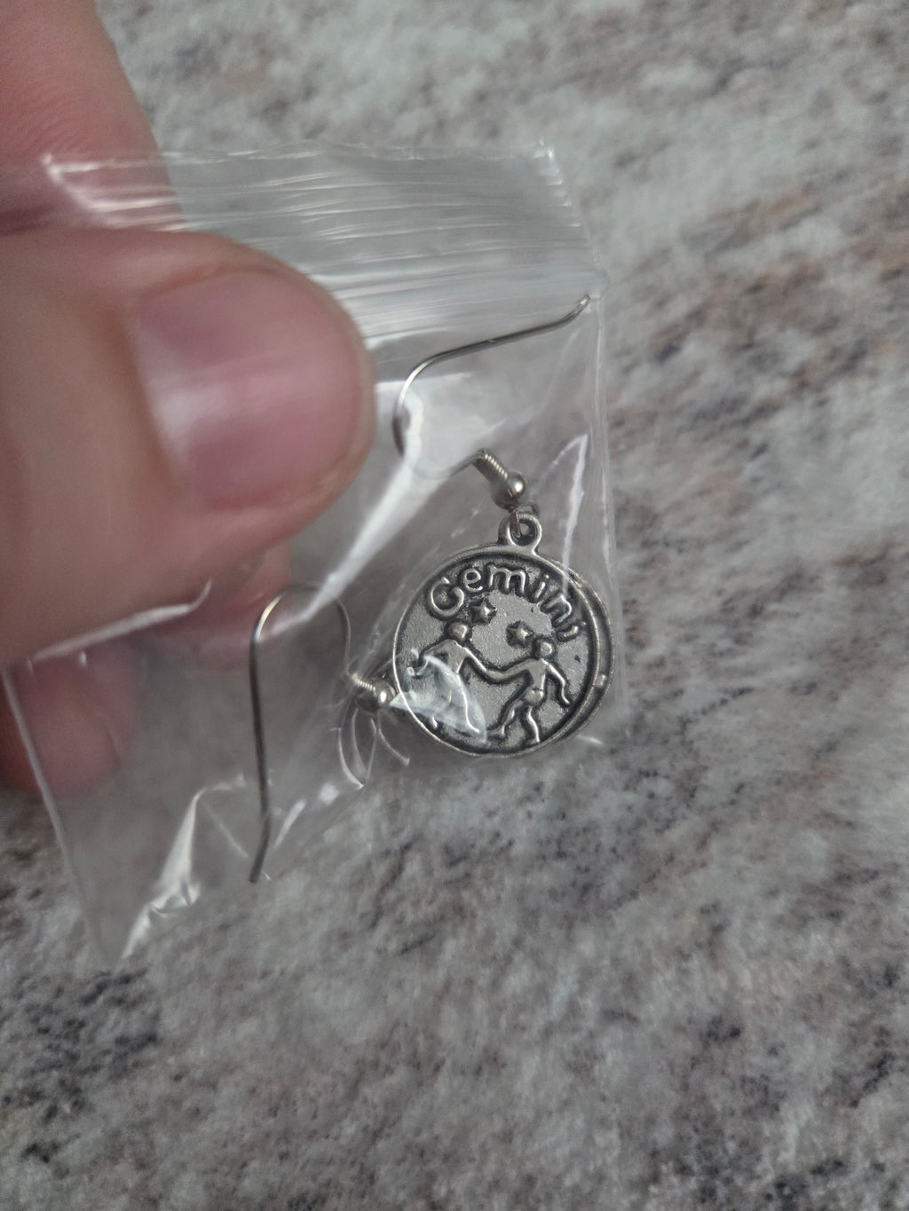 Gemini earrings
