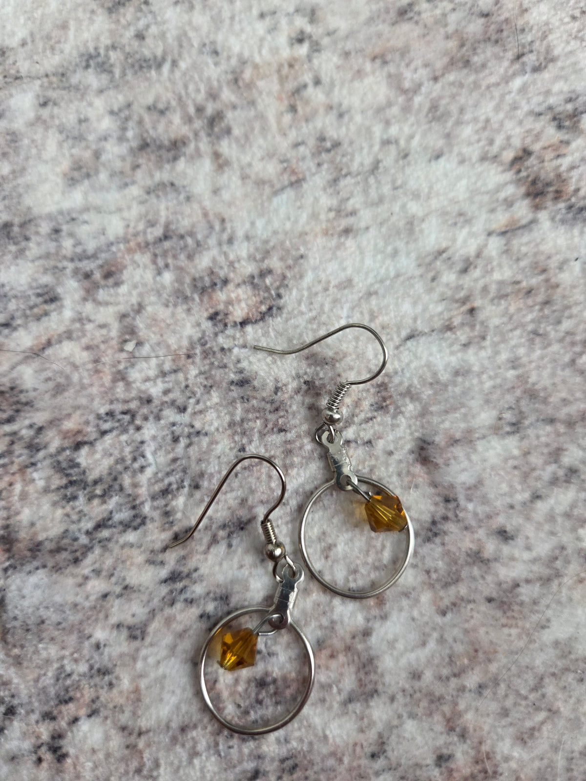 Birthstone inspired beaded earrings