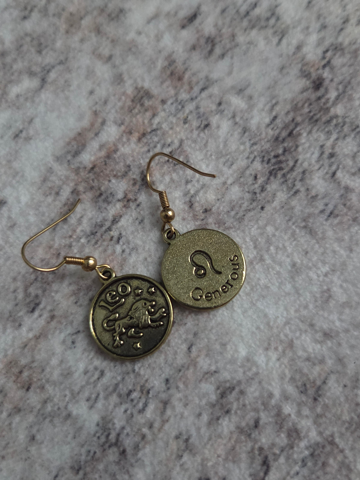 Leo earrings