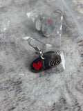 'LOVE' earrings