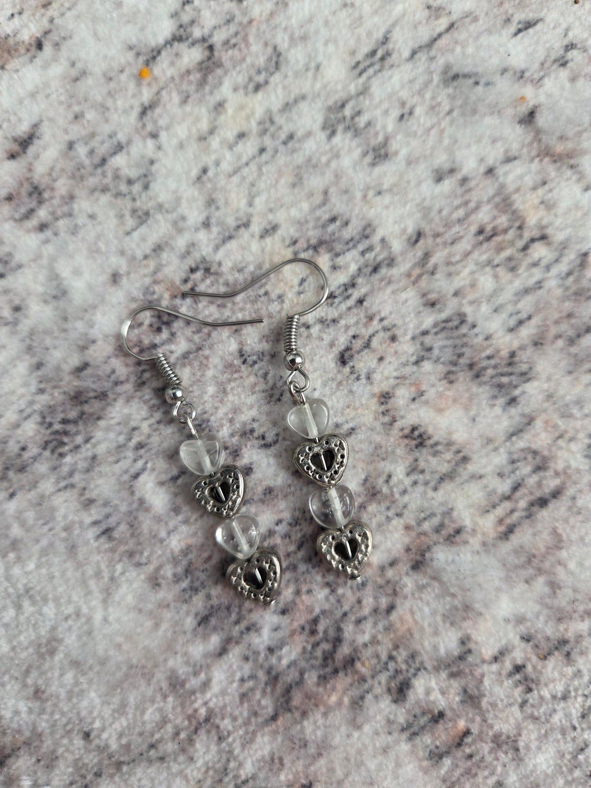 Boho inspired beaded earrings
