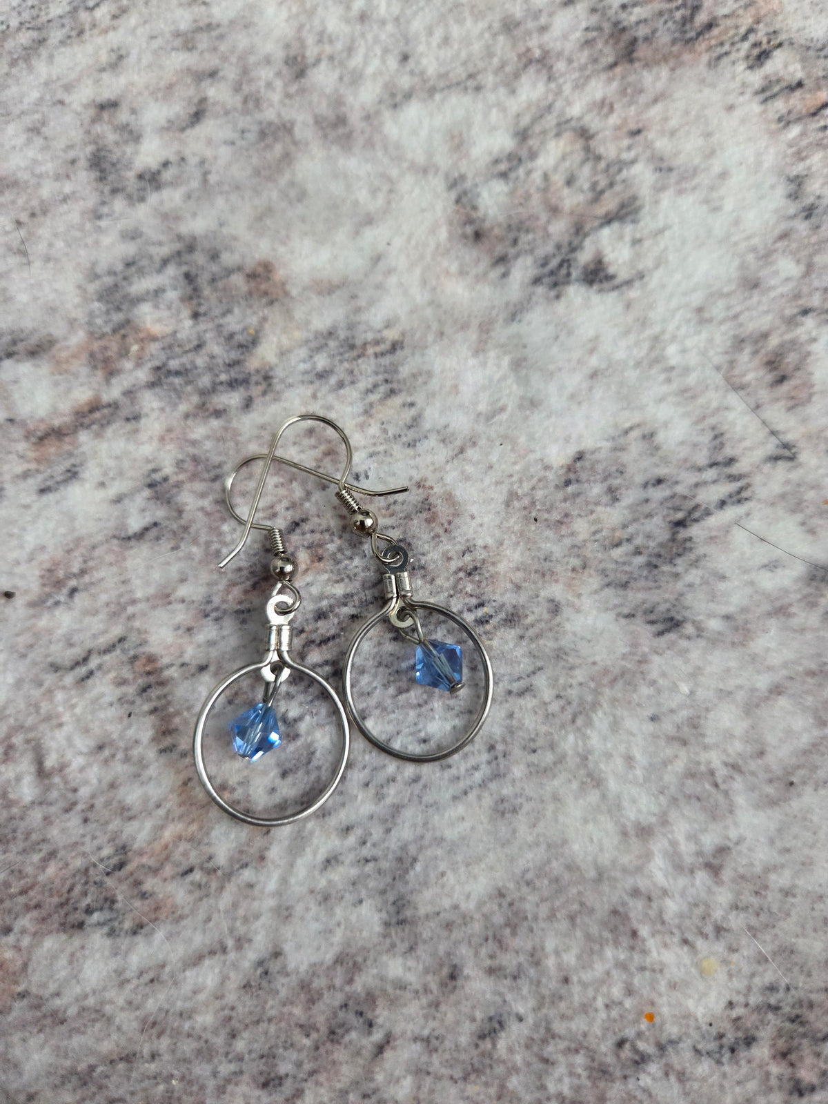 Birthstone inspired beaded earrings