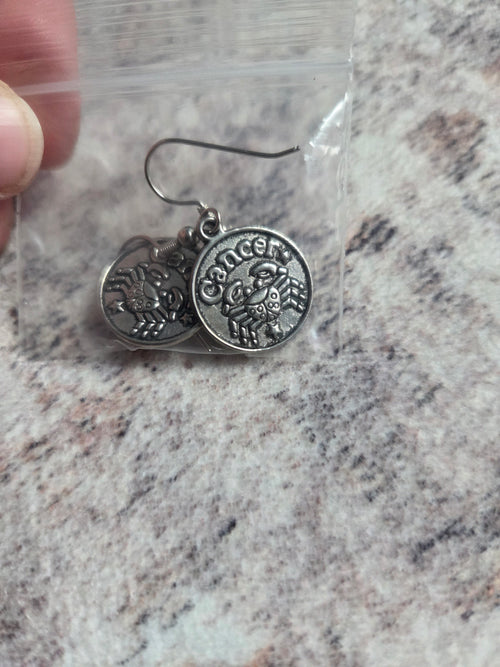 Cancer earrings