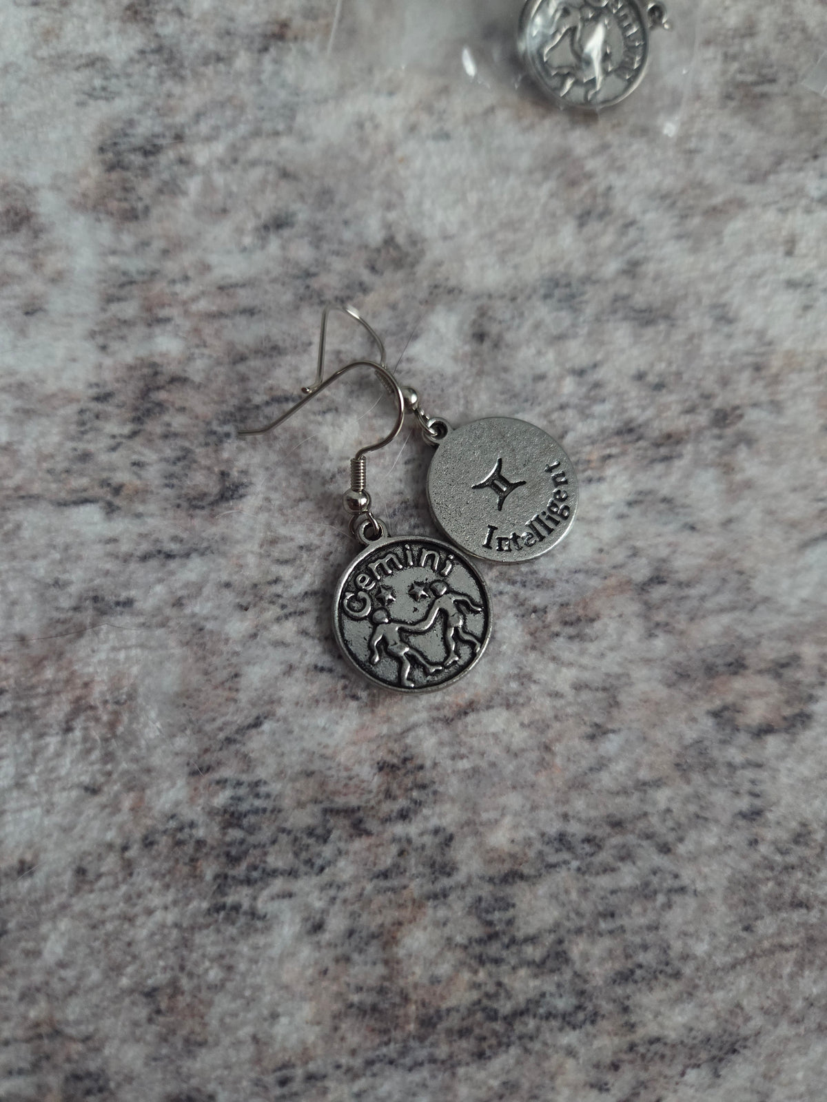 Gemini earrings