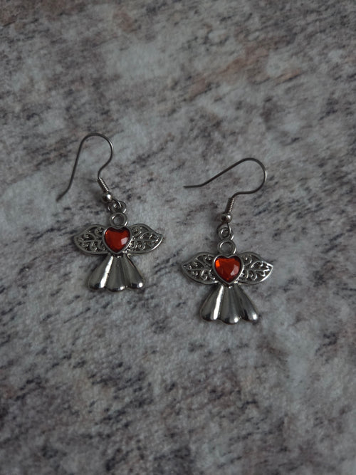 Angel earrings