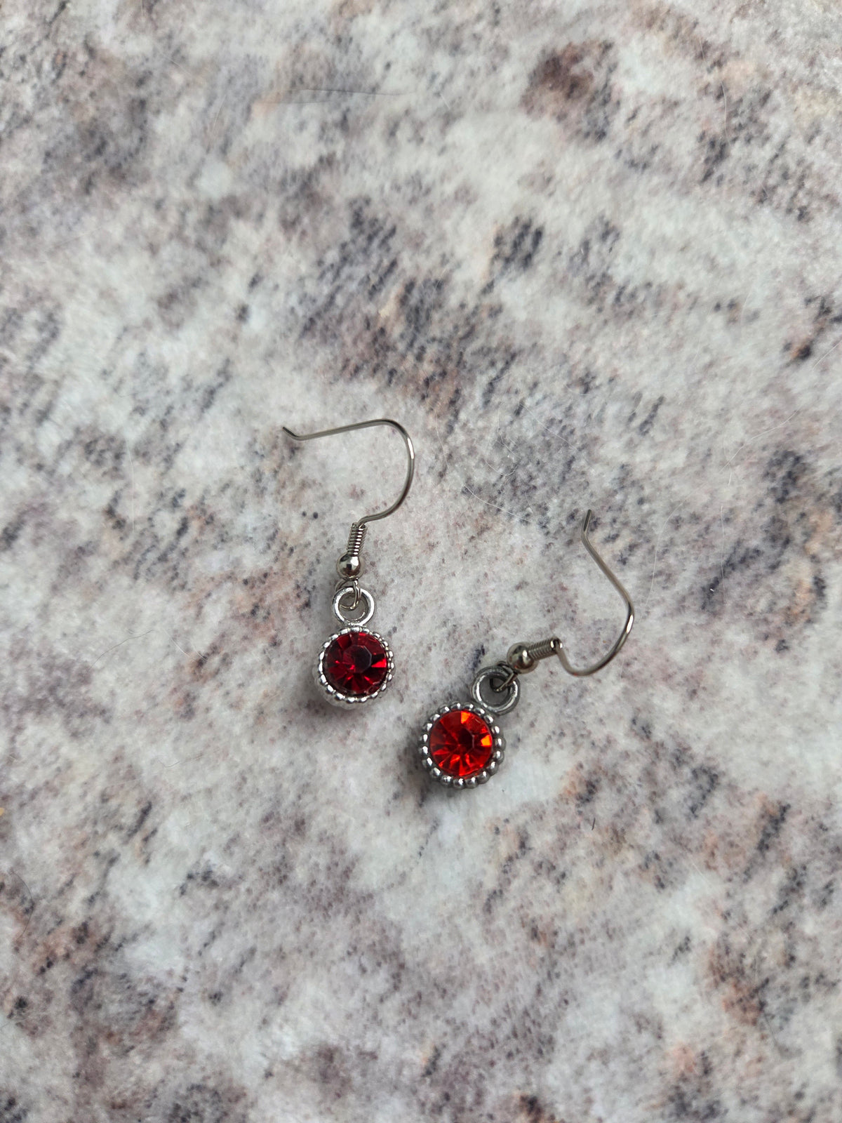 Birthstone inspired rhinestone earrings