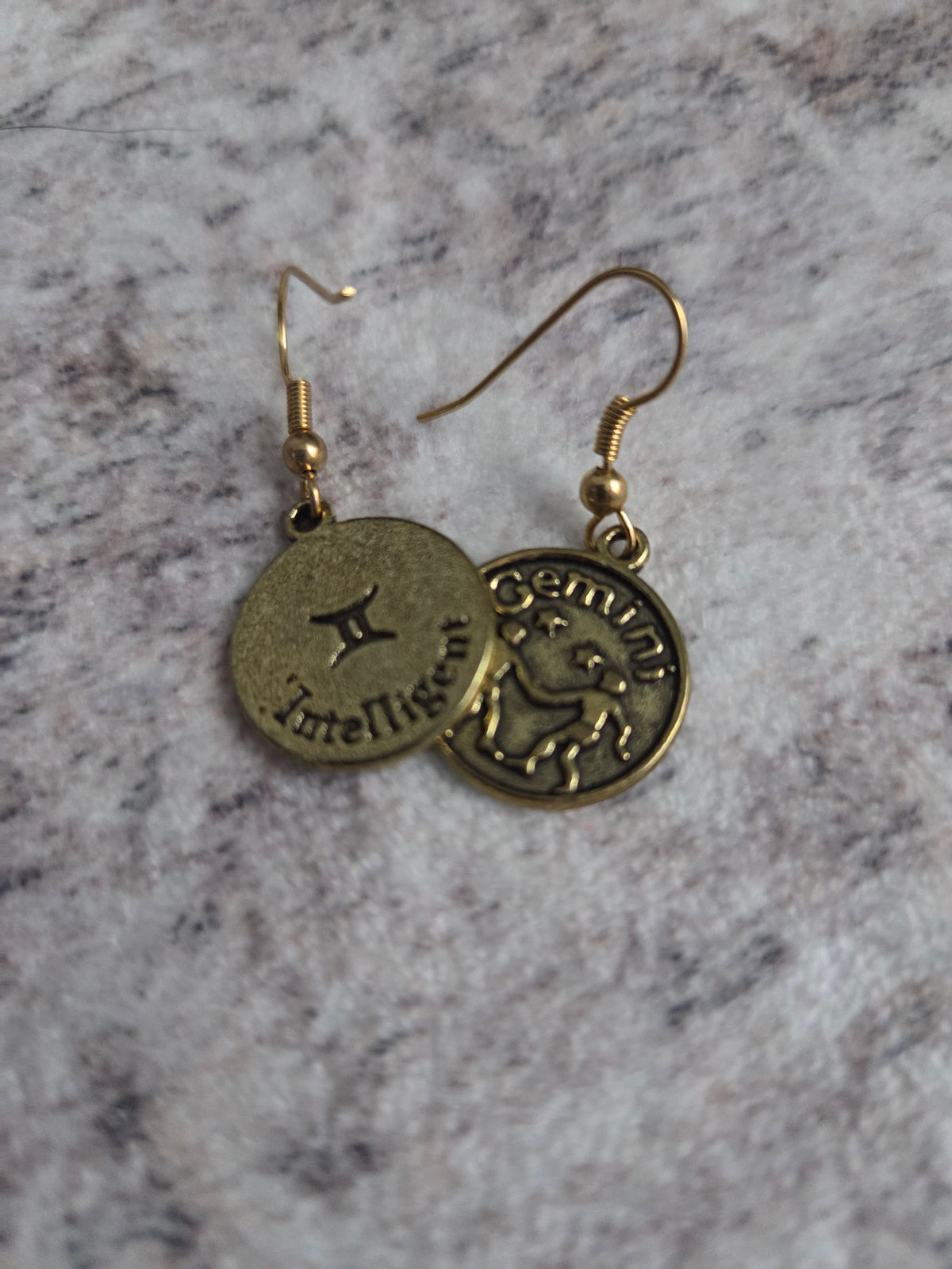Gemini earrings