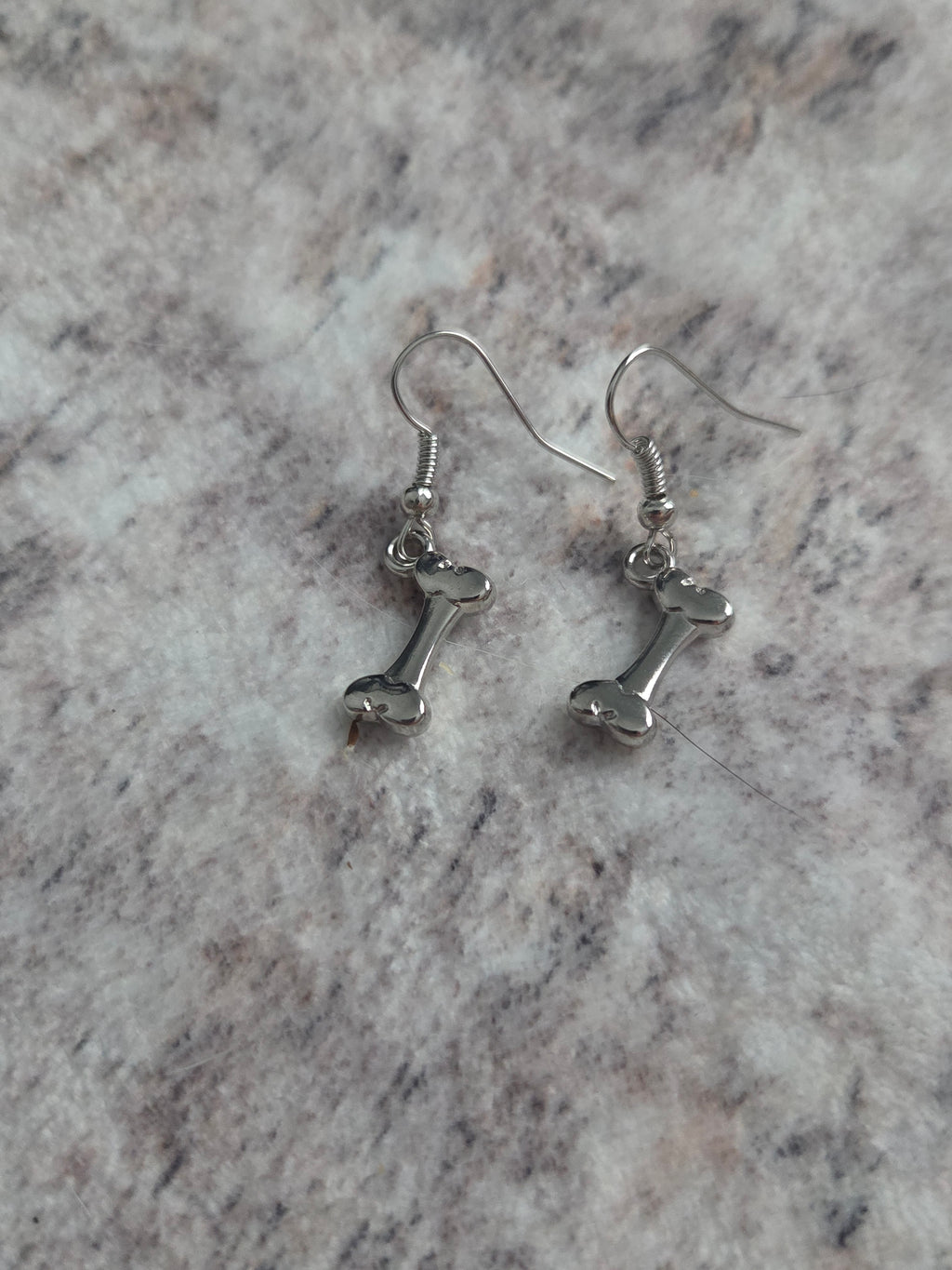 Bone earrings