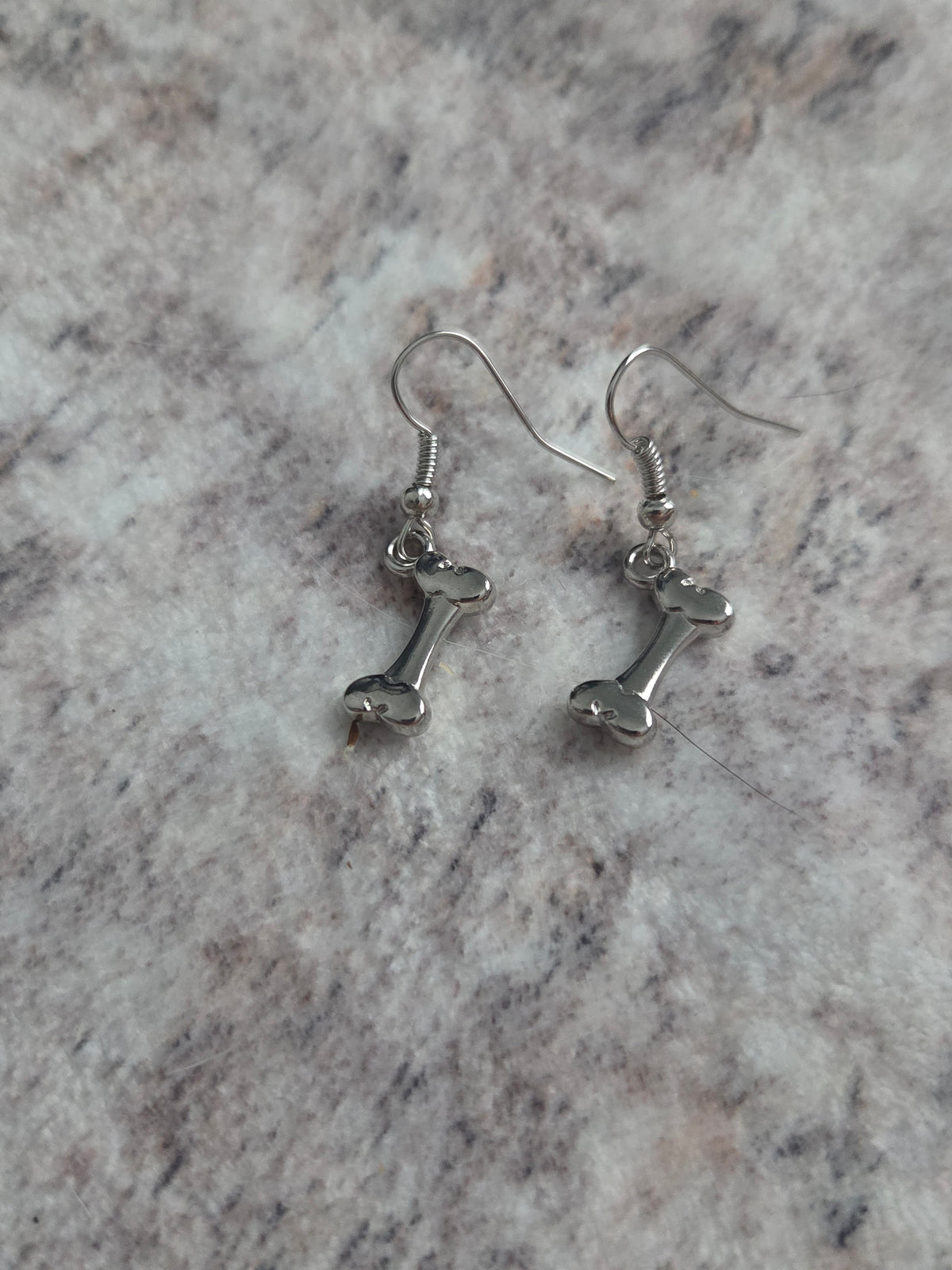 Bone earrings