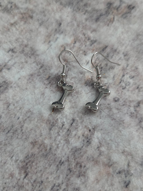Bone earrings