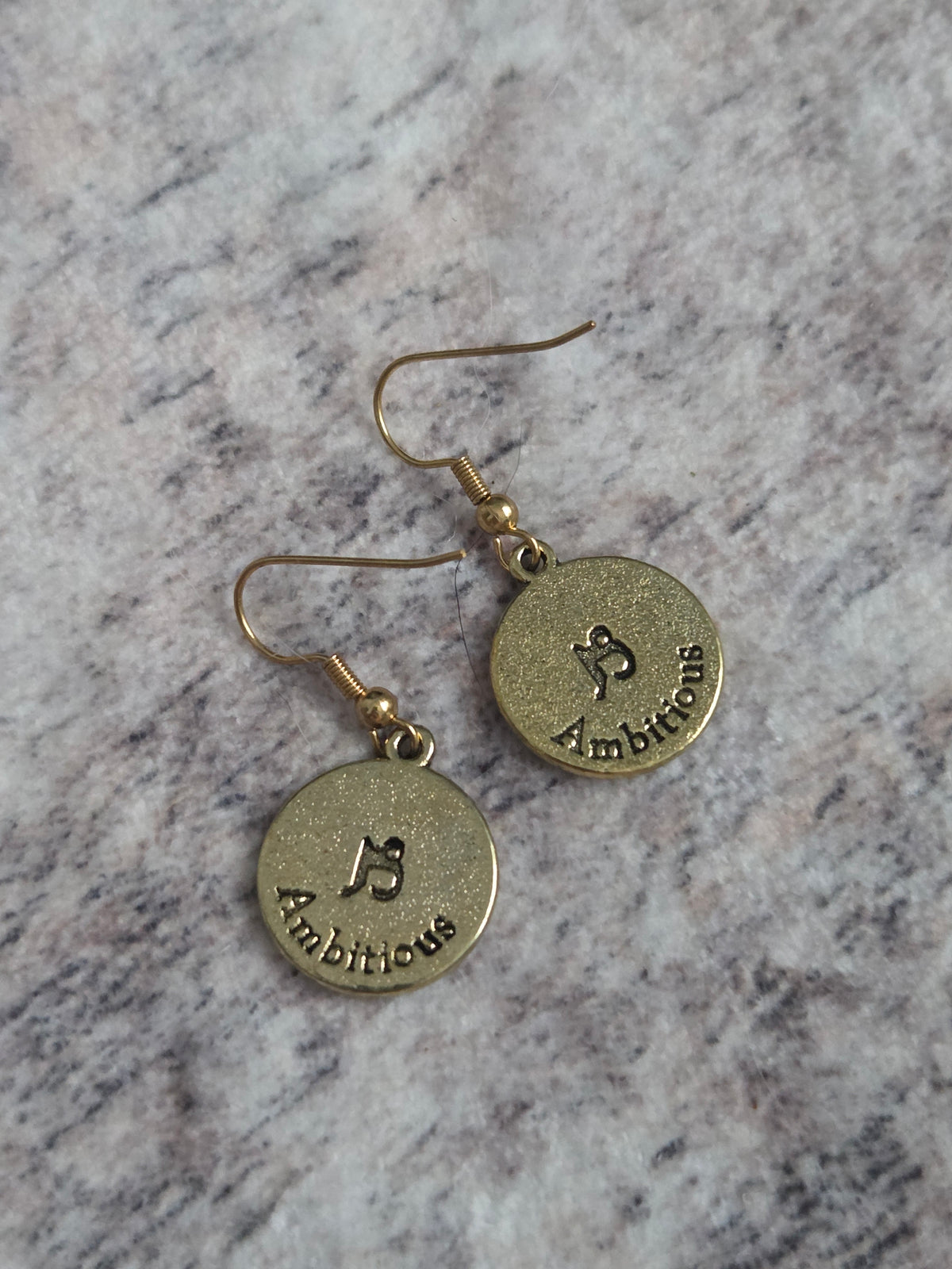 Capricorn earrings