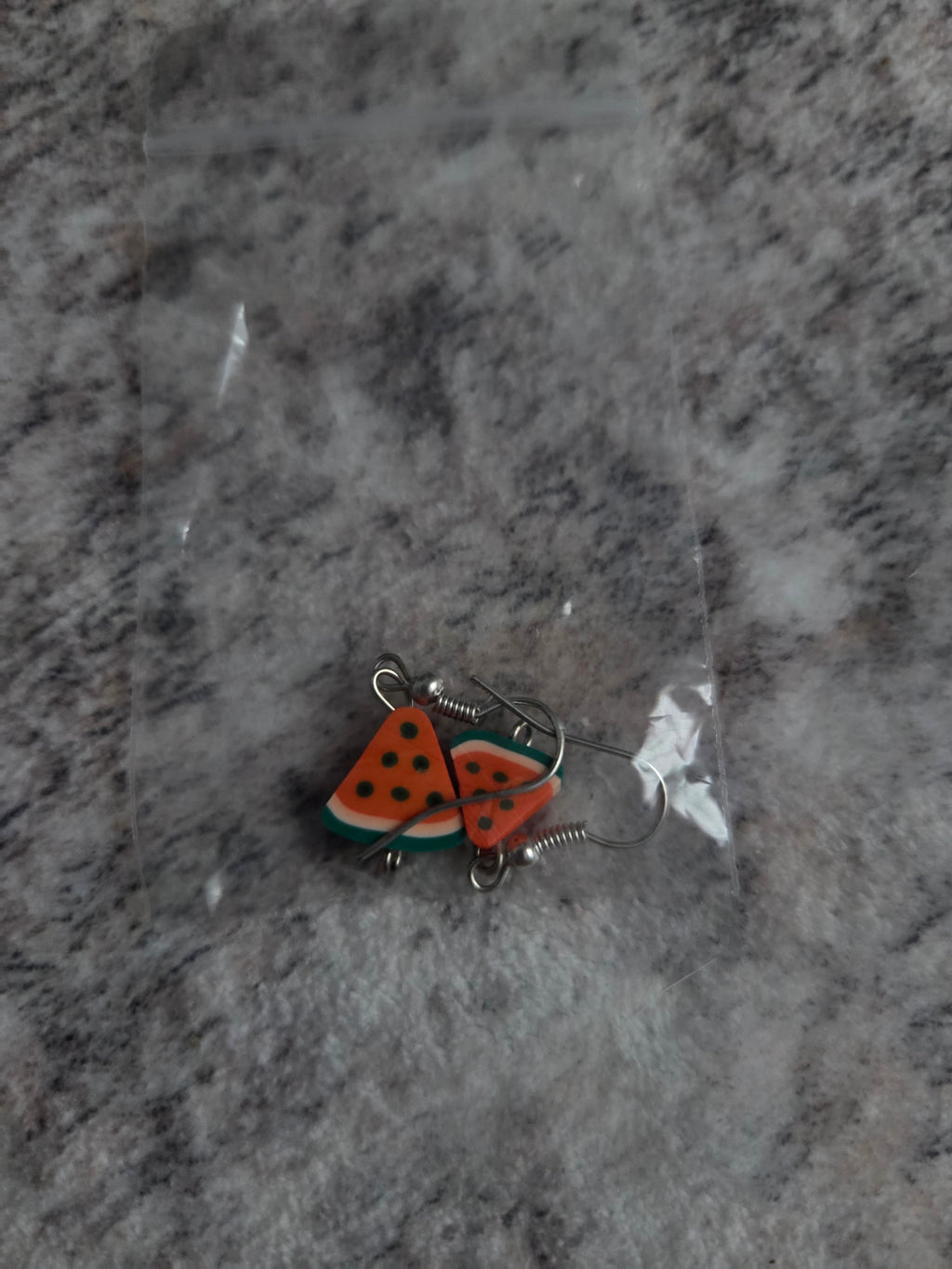Watermelon earrings