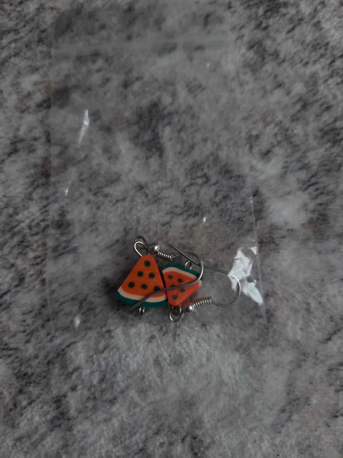 Watermelon earrings