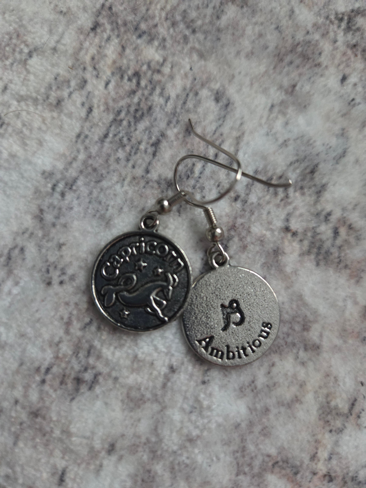 Capricorn earrings