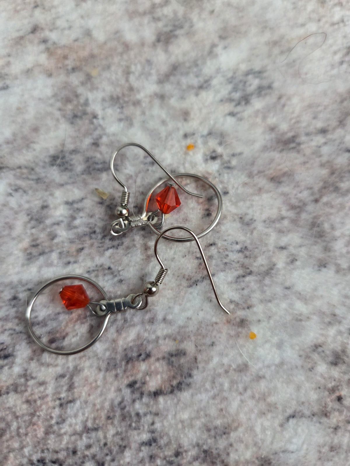 Birthstone inspired beaded earrings