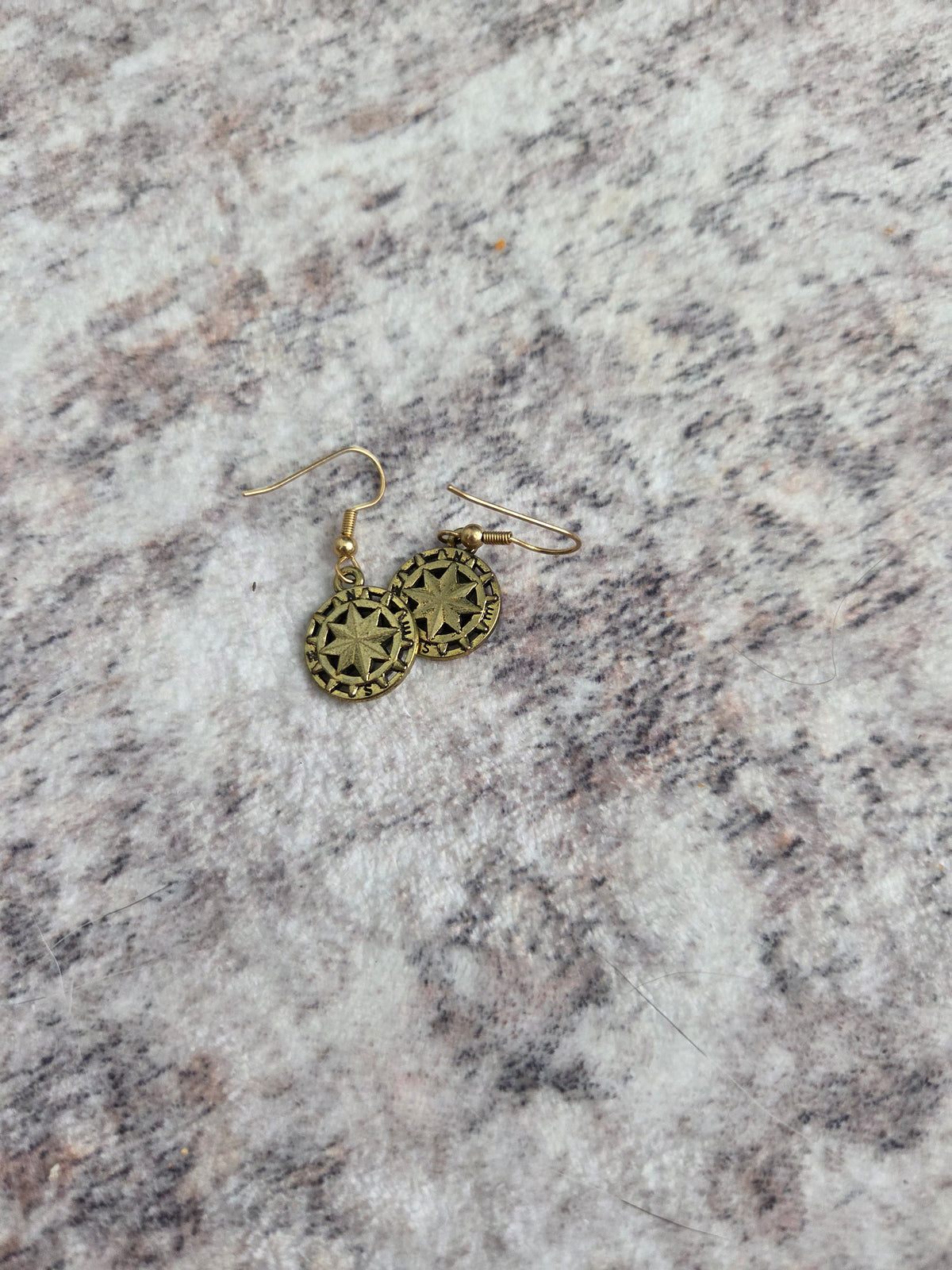 Charm style earrings