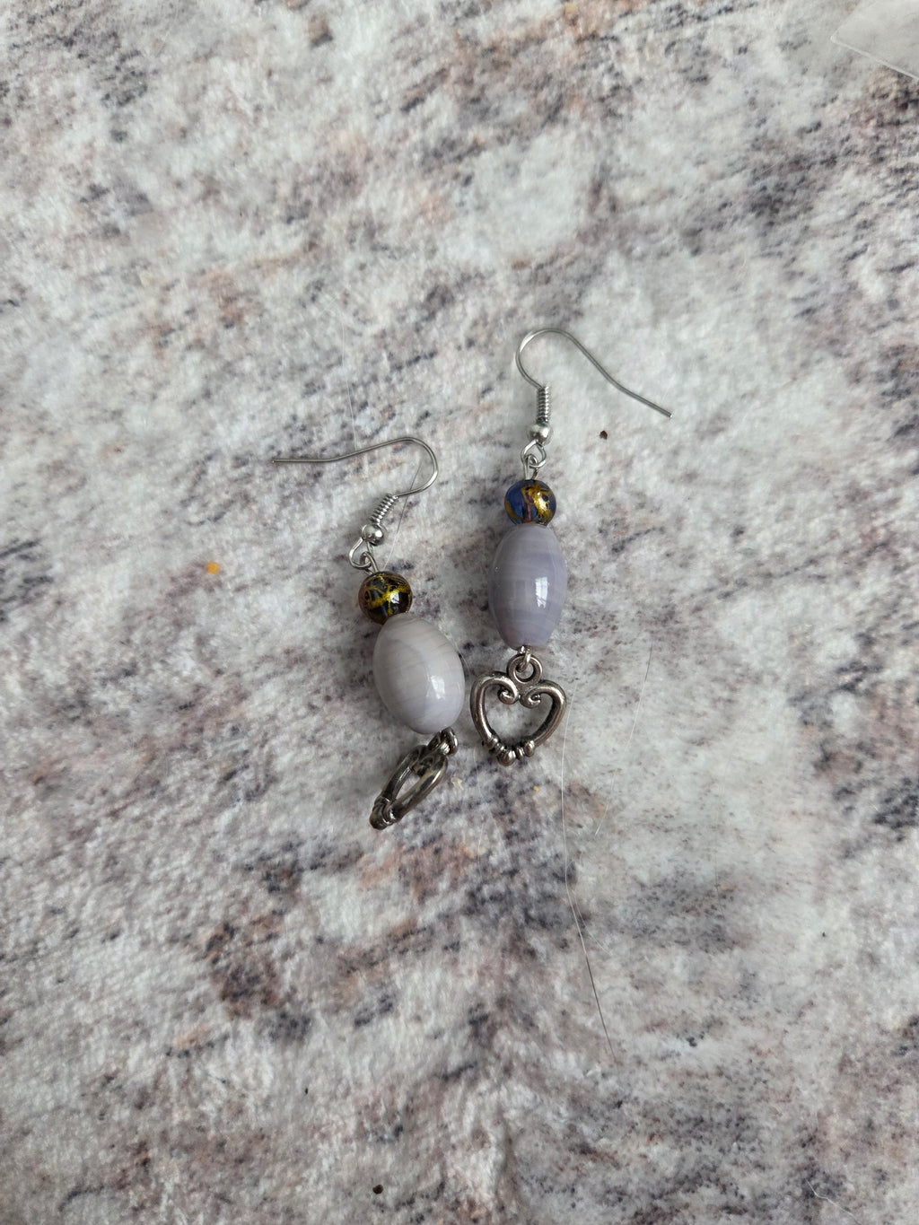 Boho inspired beaded earrings