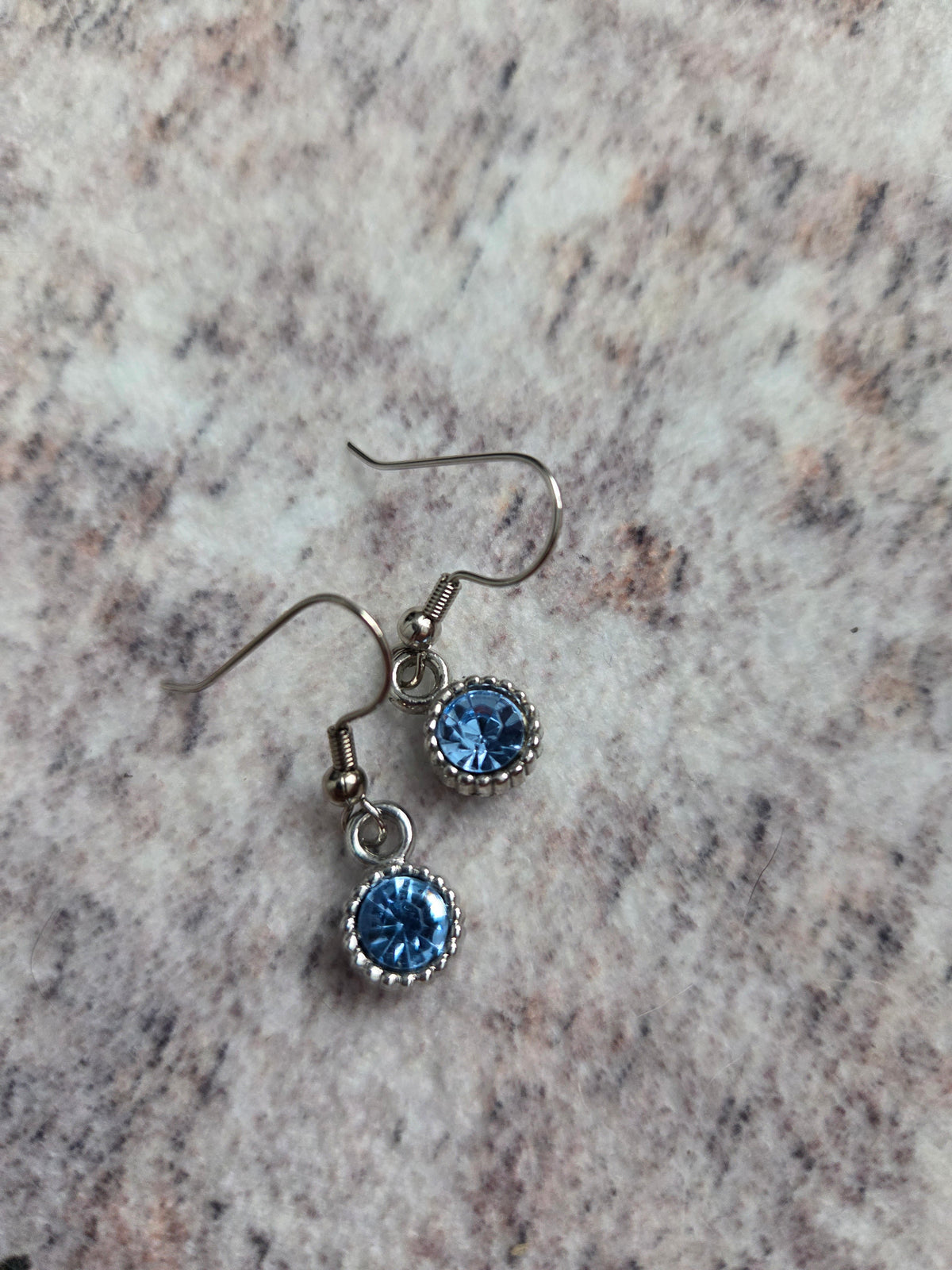 Birthstone inspired rhinestone earrings