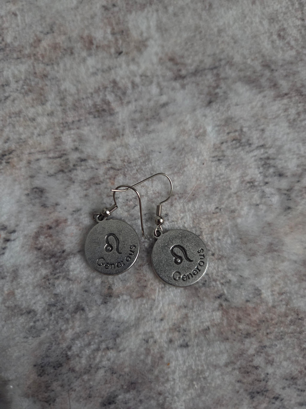 Leo earrings