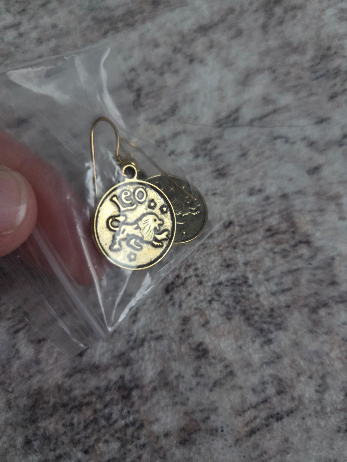 Leo earrings