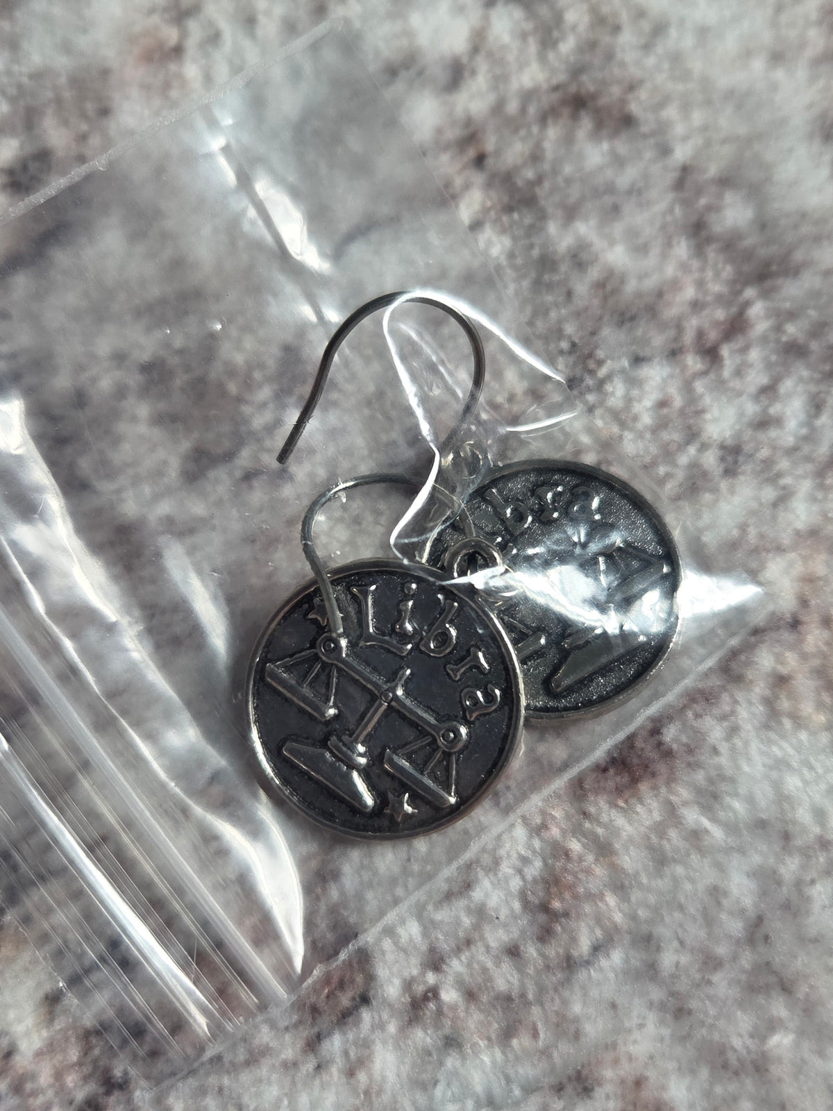Libra earrings