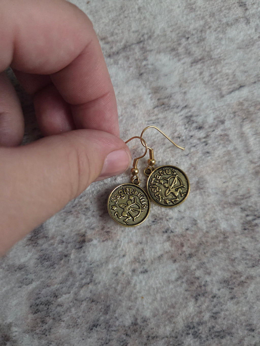 Sagittarius earrings