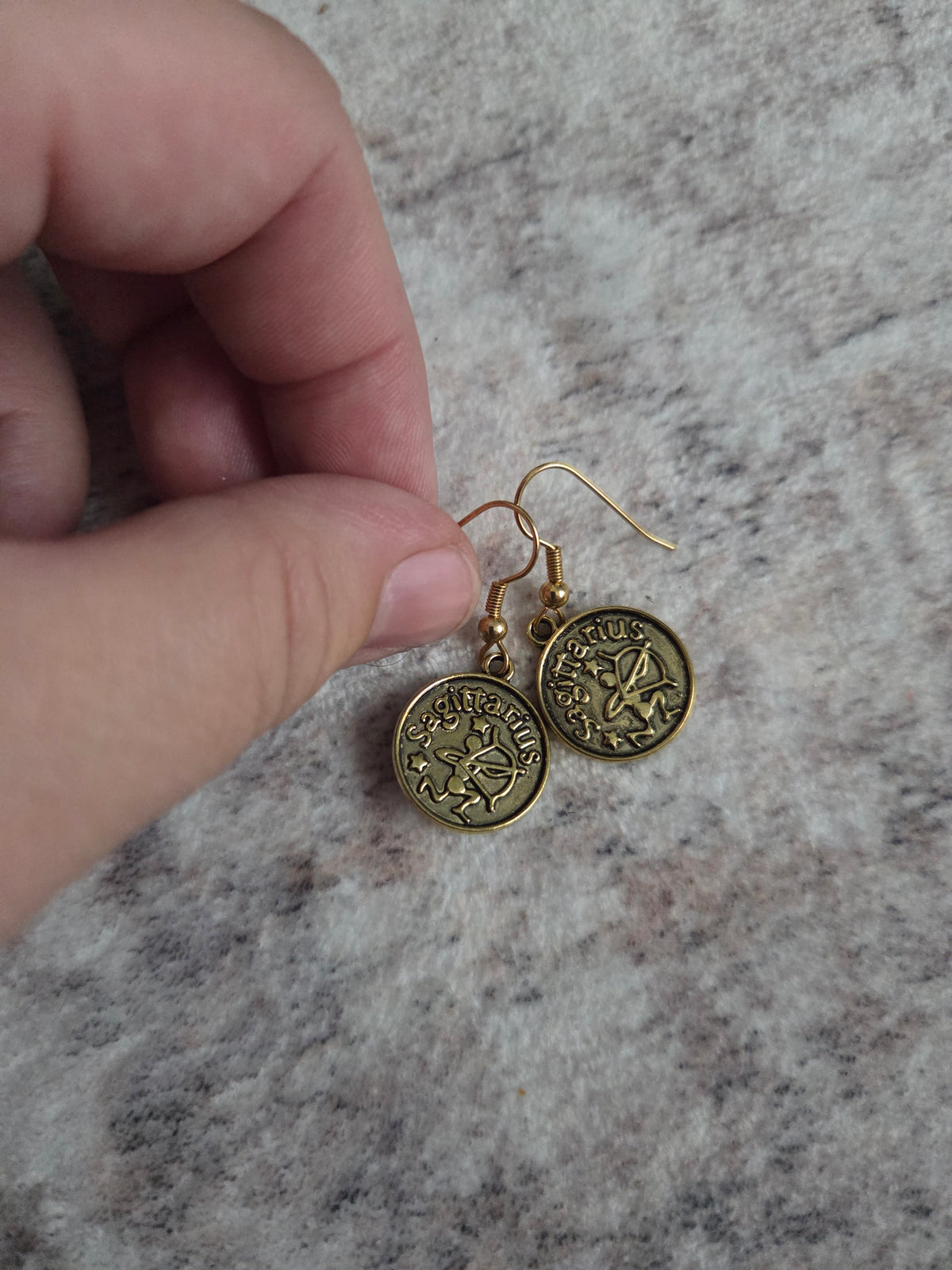 Sagittarius earrings