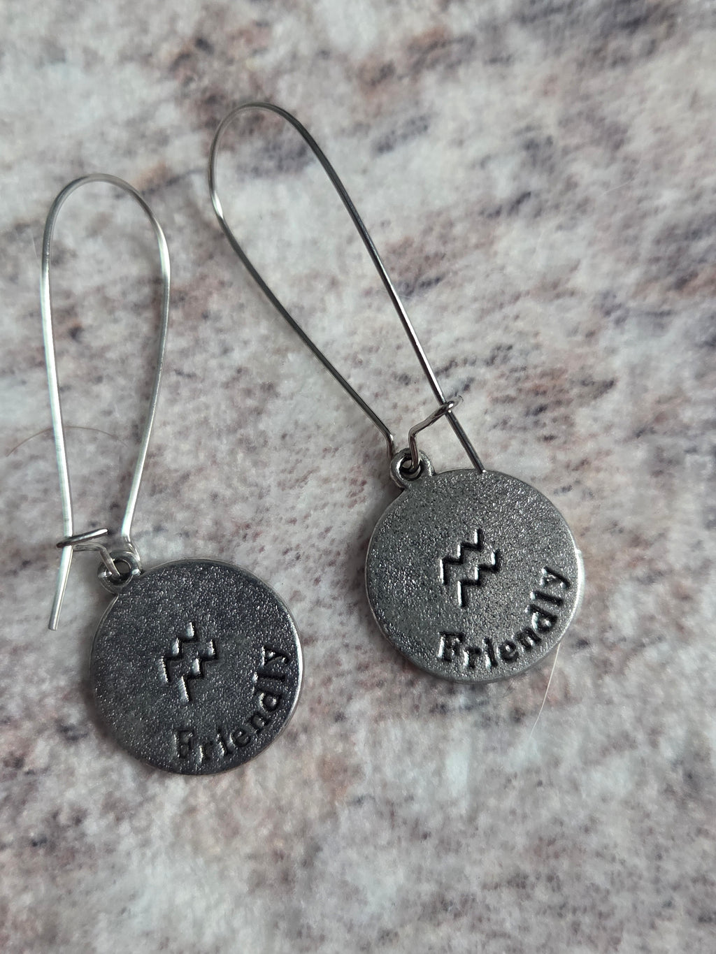 Aquarius earrings