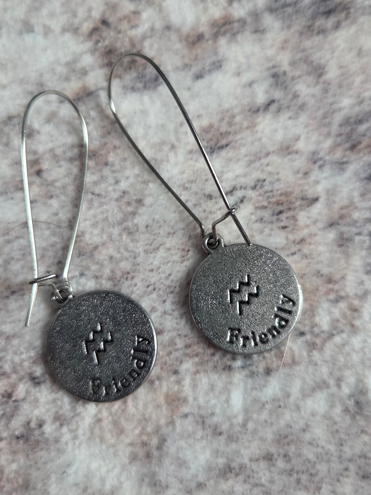 Aquarius earrings