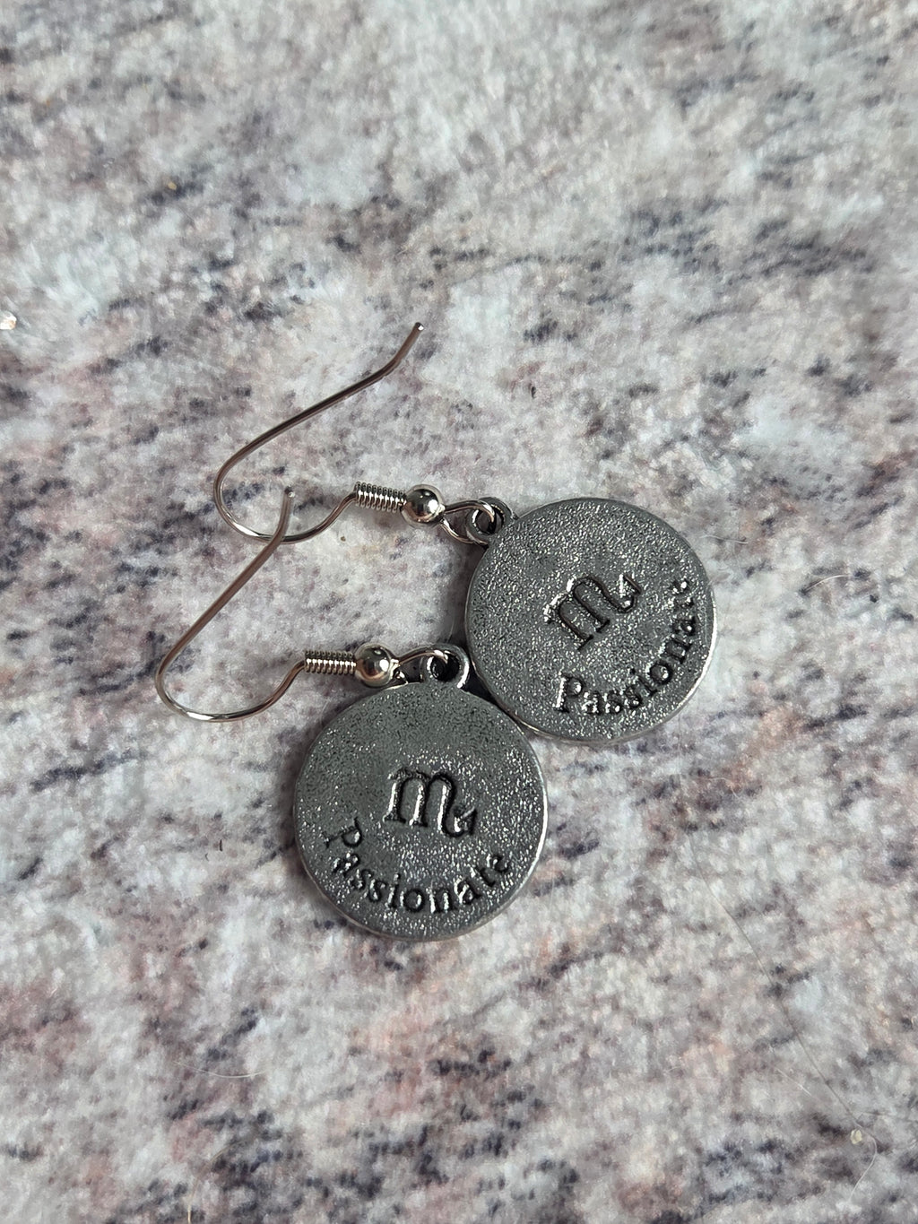 Scorpio earrings