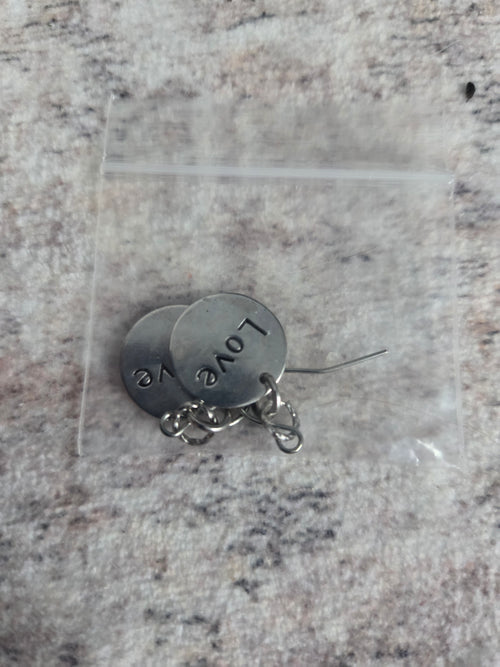 'LOVE' earrings