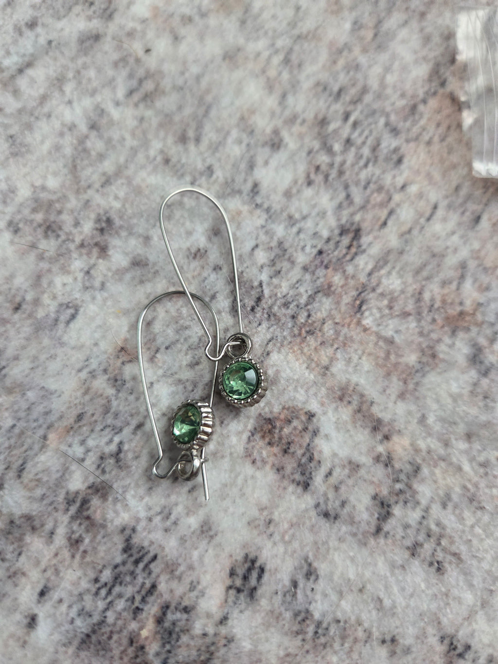 Birthstone inspired rhinestone earrings