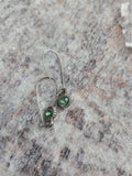 Birthstone inspired rhinestone earrings