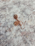 Charm style earrings