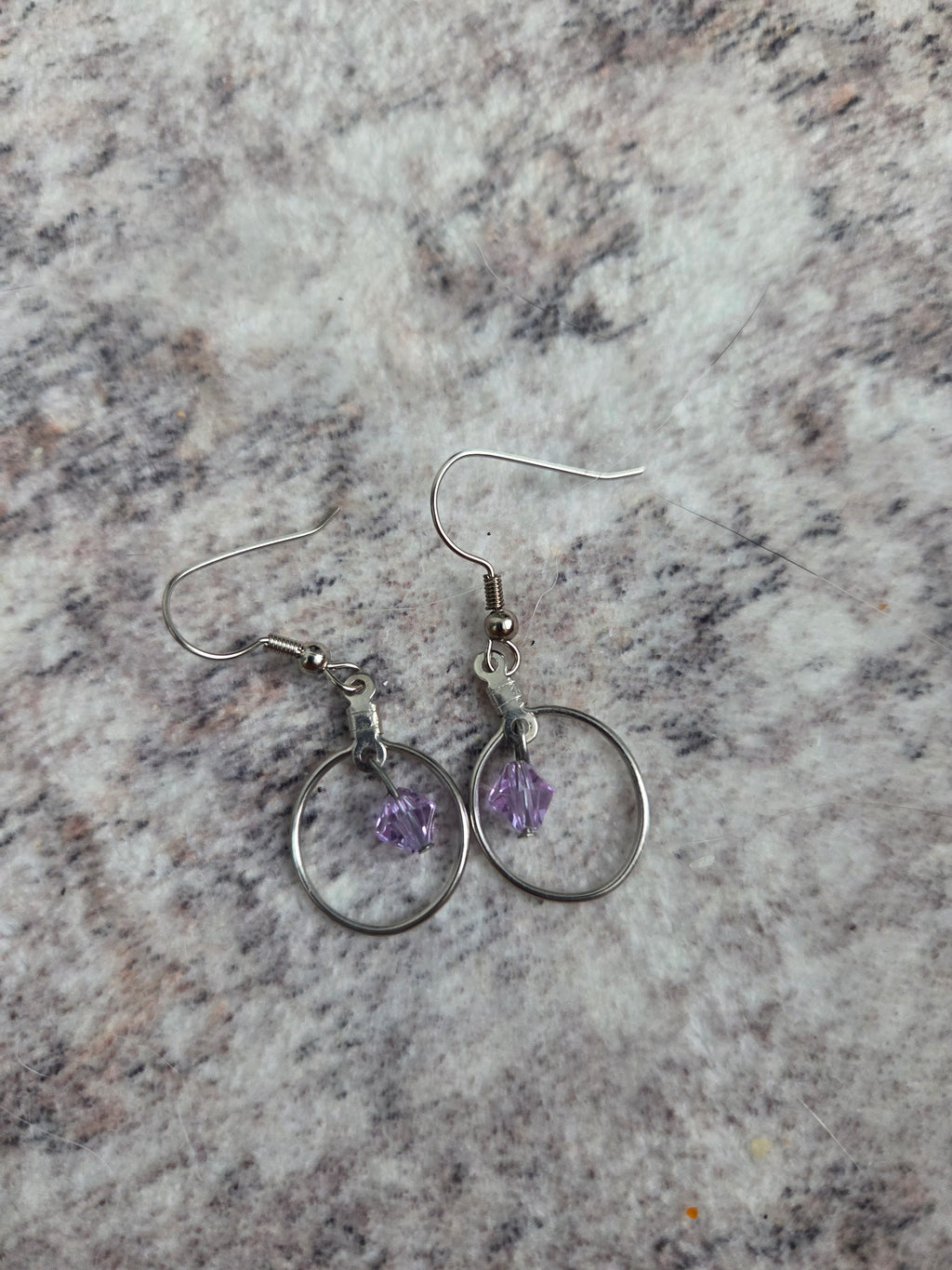 Birthstone inspired beaded earrings
