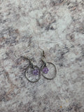 Birthstone inspired beaded earrings