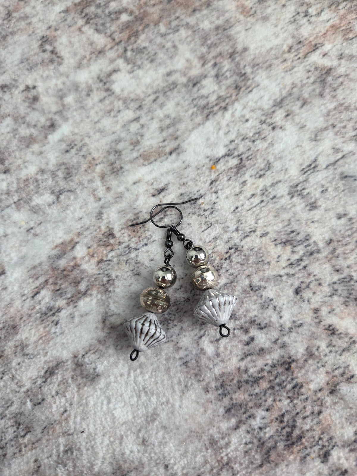 Boho inspired beaded earrings