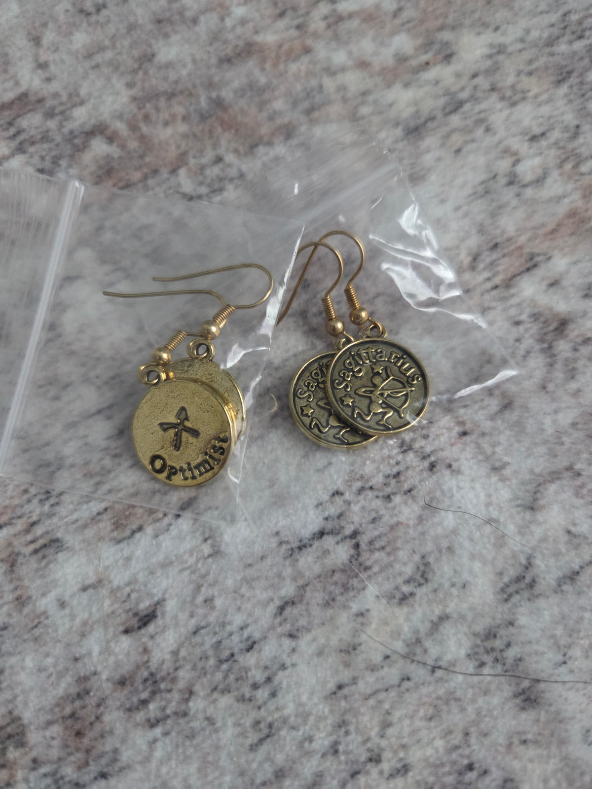 Sagittarius earrings
