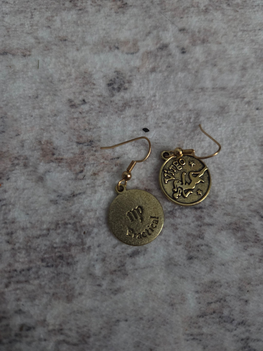 Virgo earrings