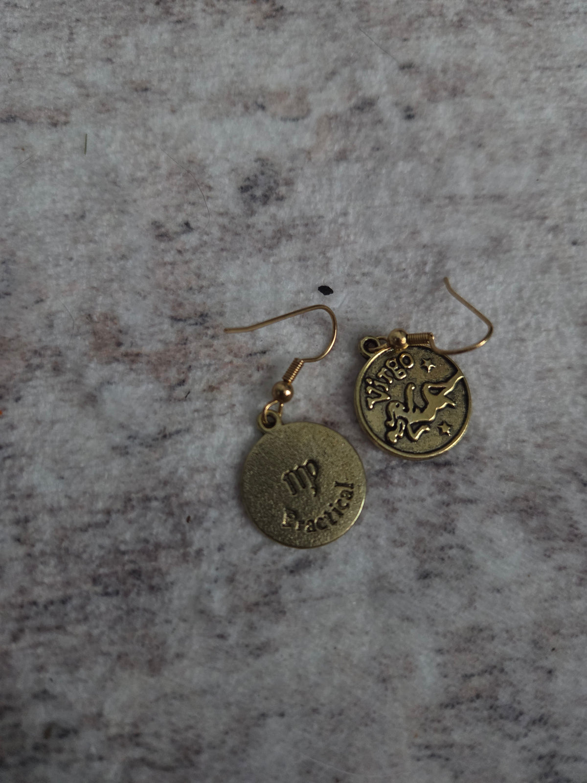Virgo earrings