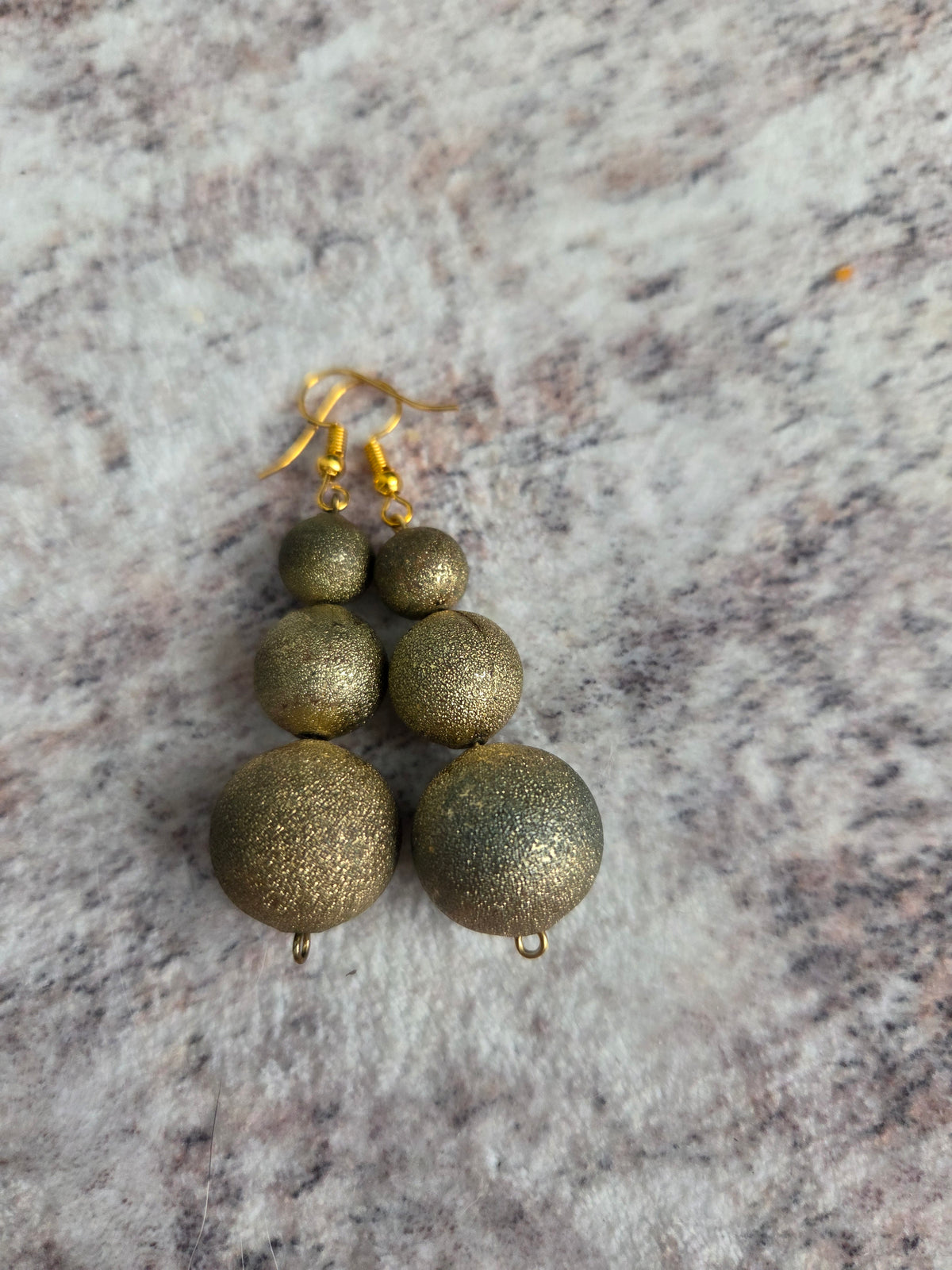 Boho inspired beaded earrings