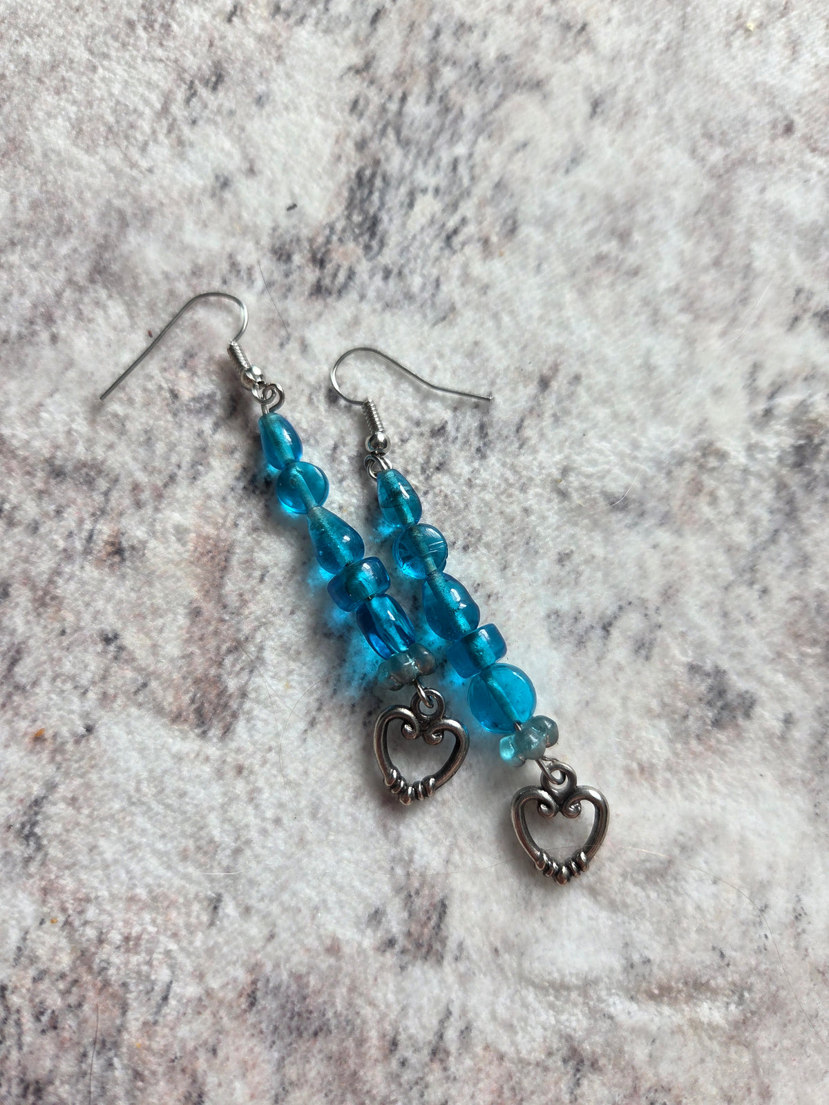 Boho inspired beaded earrings